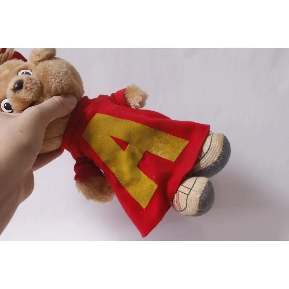 1980s Alvin and the Chipmunks Plush Alvin Vintage Soft Toy FLAWS~ 260612-WH 1102